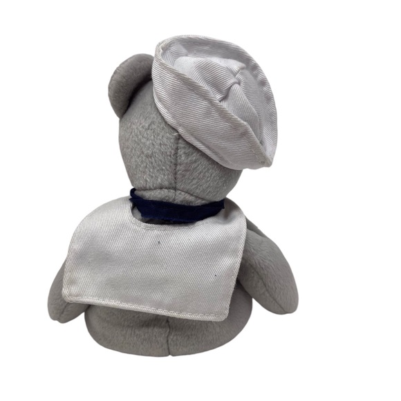 USS Ronald Reagan TY Beenie Baby plush sailor bear “Ronnie” 2003 - Picture 5 of 6